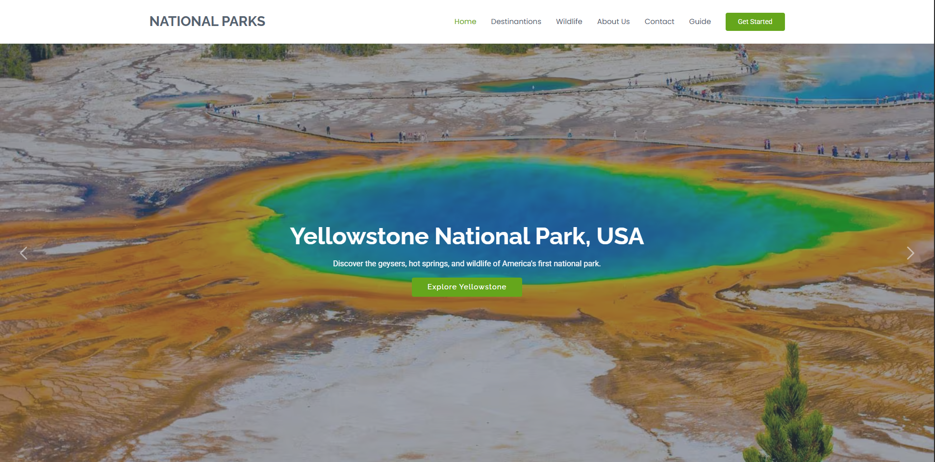 National Park Website