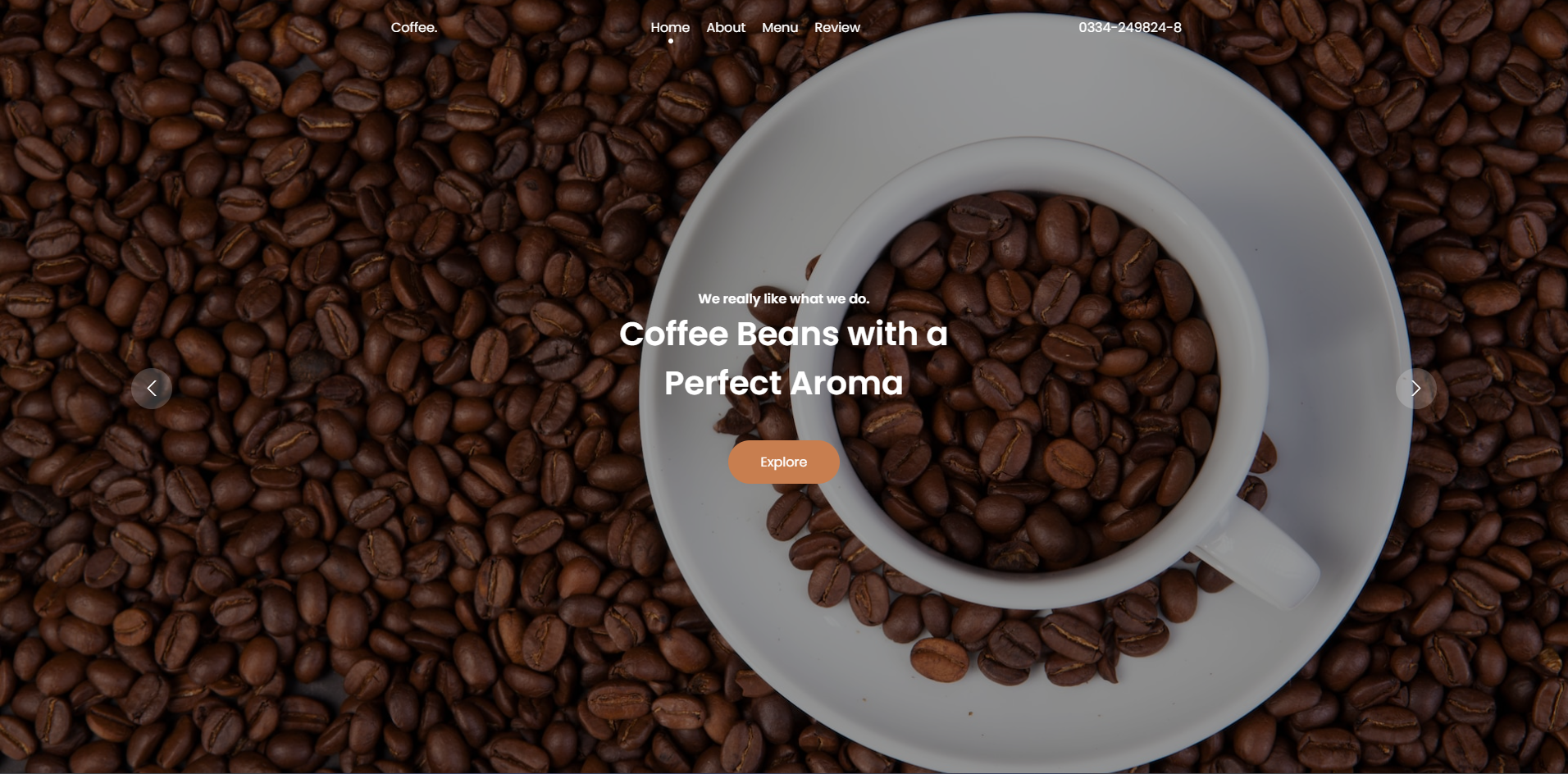 Coffee Website